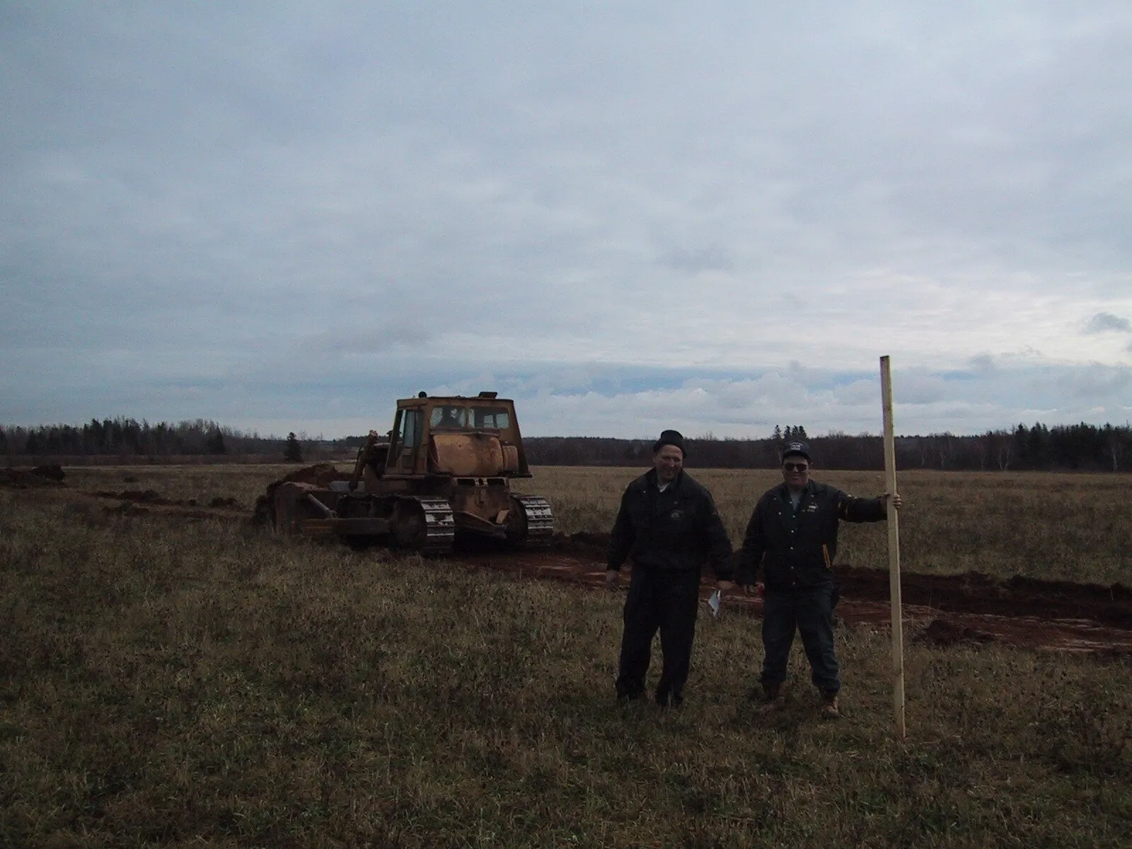 Broke ground on Trout River Industries.