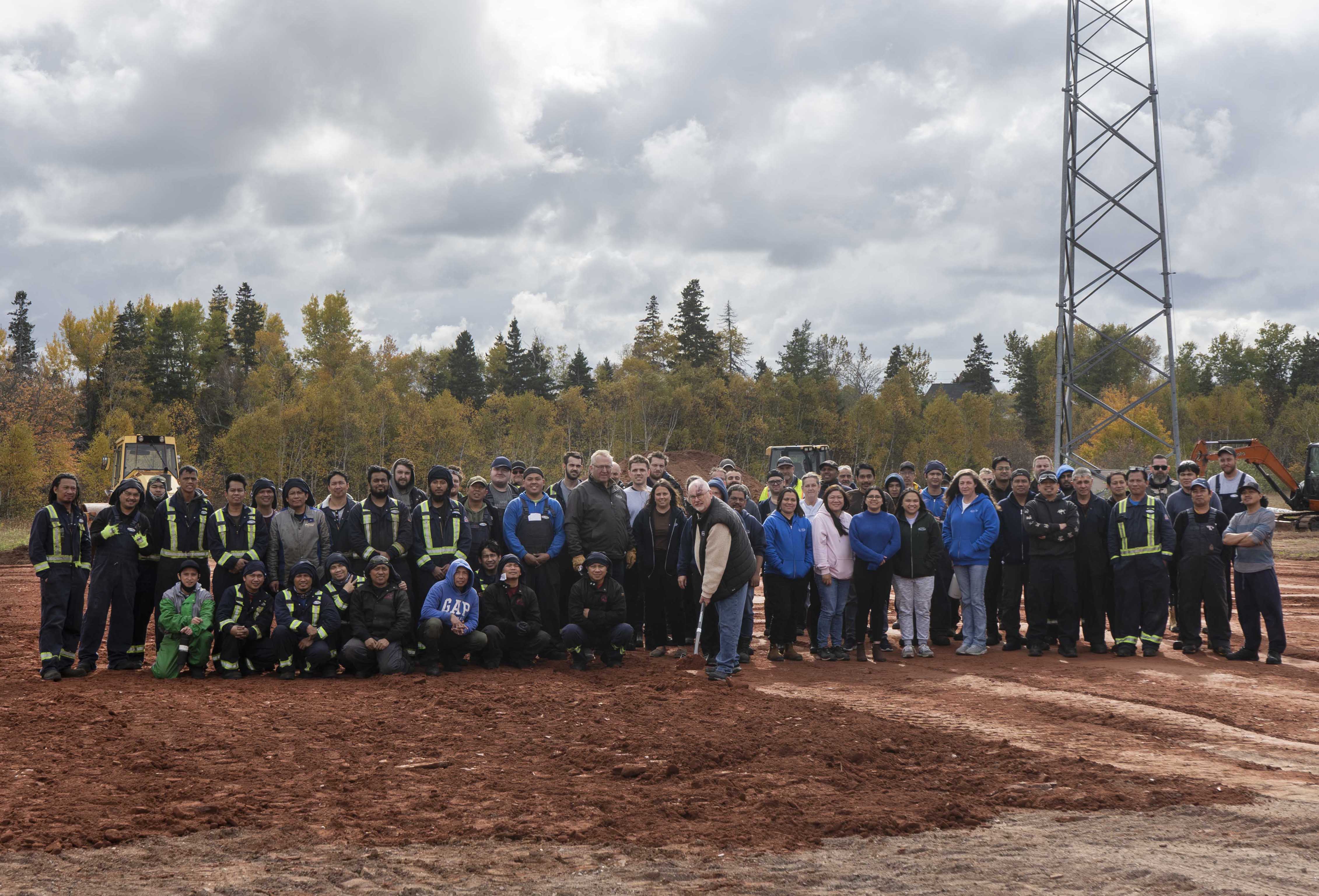 Broke ground on a new inventory building at Coleman Facility