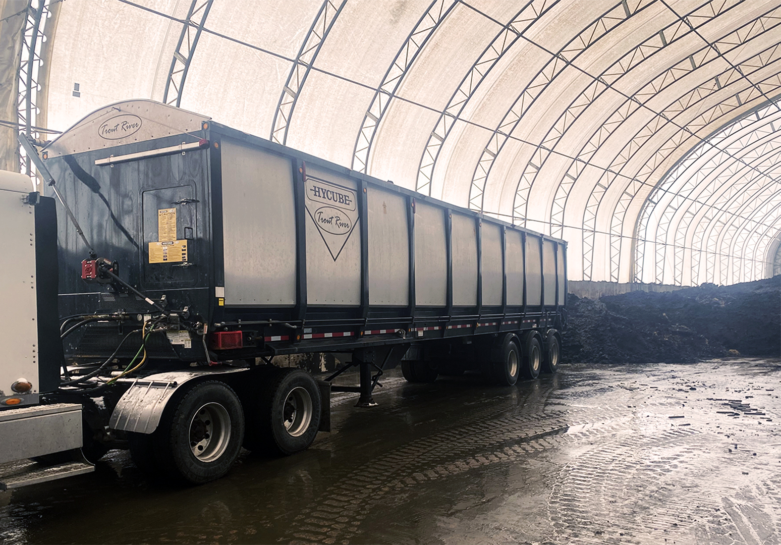 Trout River Hycube for Biosolids