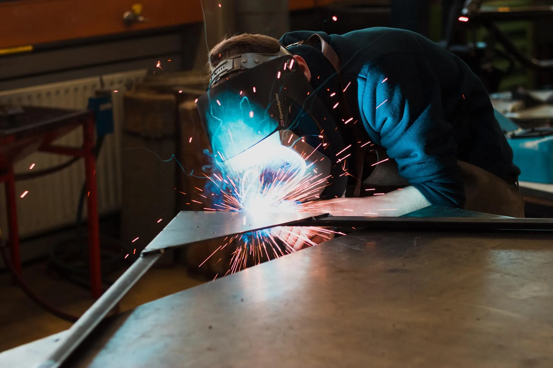 Welder at Work
